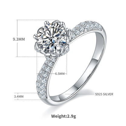 Blooming Radiance | Pavé Petal Setting