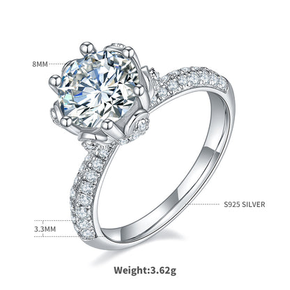 Blooming Radiance | Pavé Petal Setting
