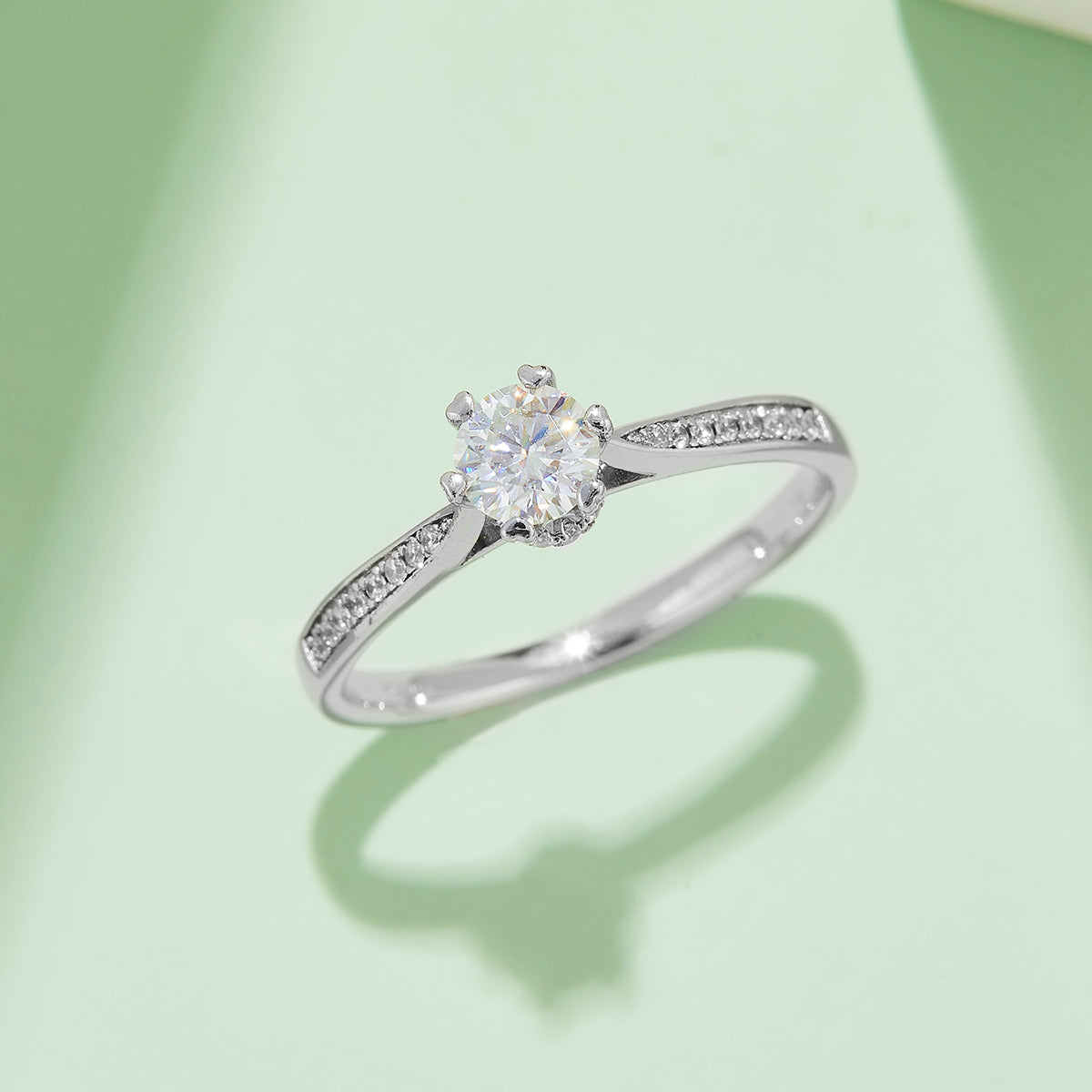 Stellar Path | Six Heart Prong Setting