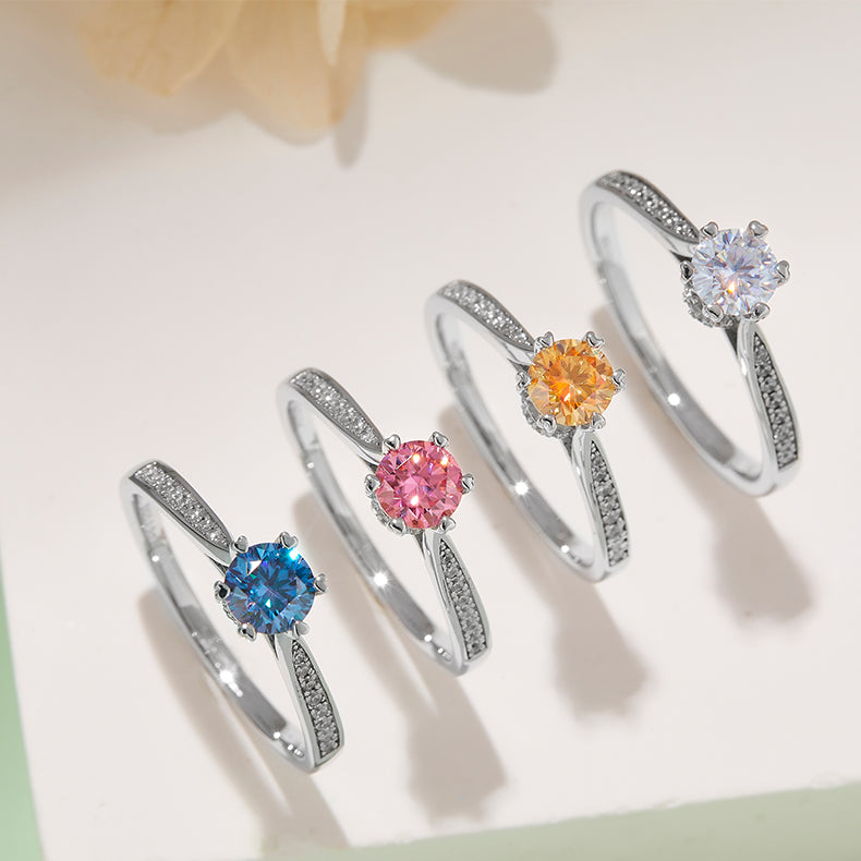 Stellar Path | Six Heart Prong Setting