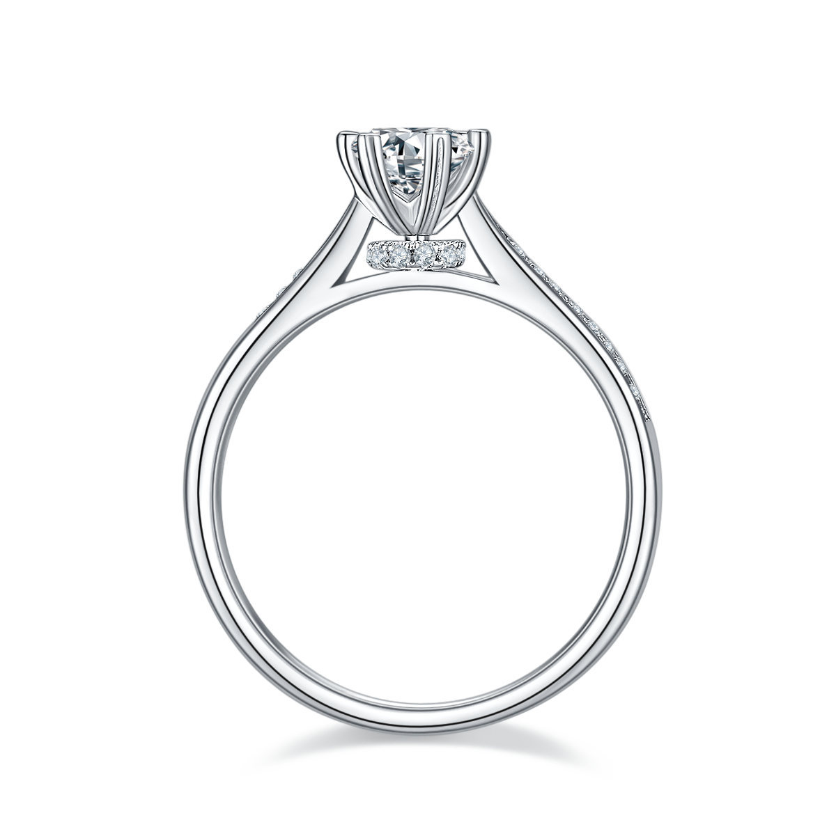 Stellar Path | Six Heart Prong Setting