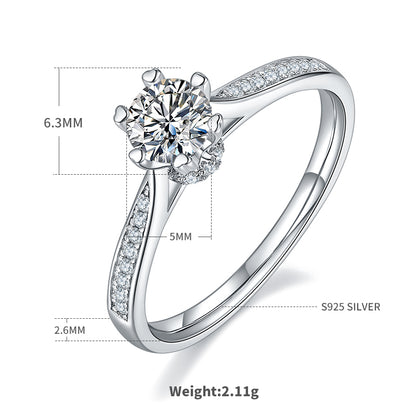 Stellar Path | Six Heart Prong Setting