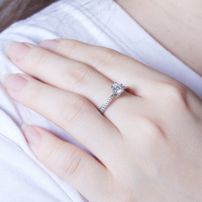 Stellar Path | Six Heart Prong Setting