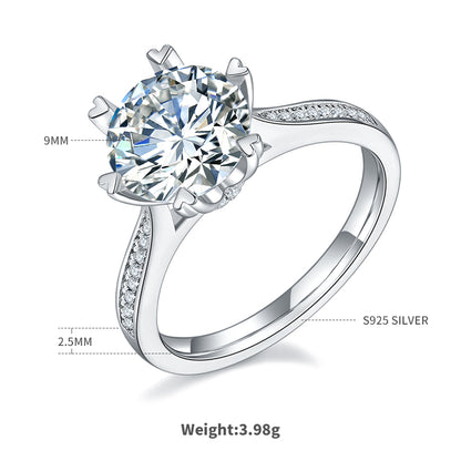 Stellar Path | Six Heart Prong Setting