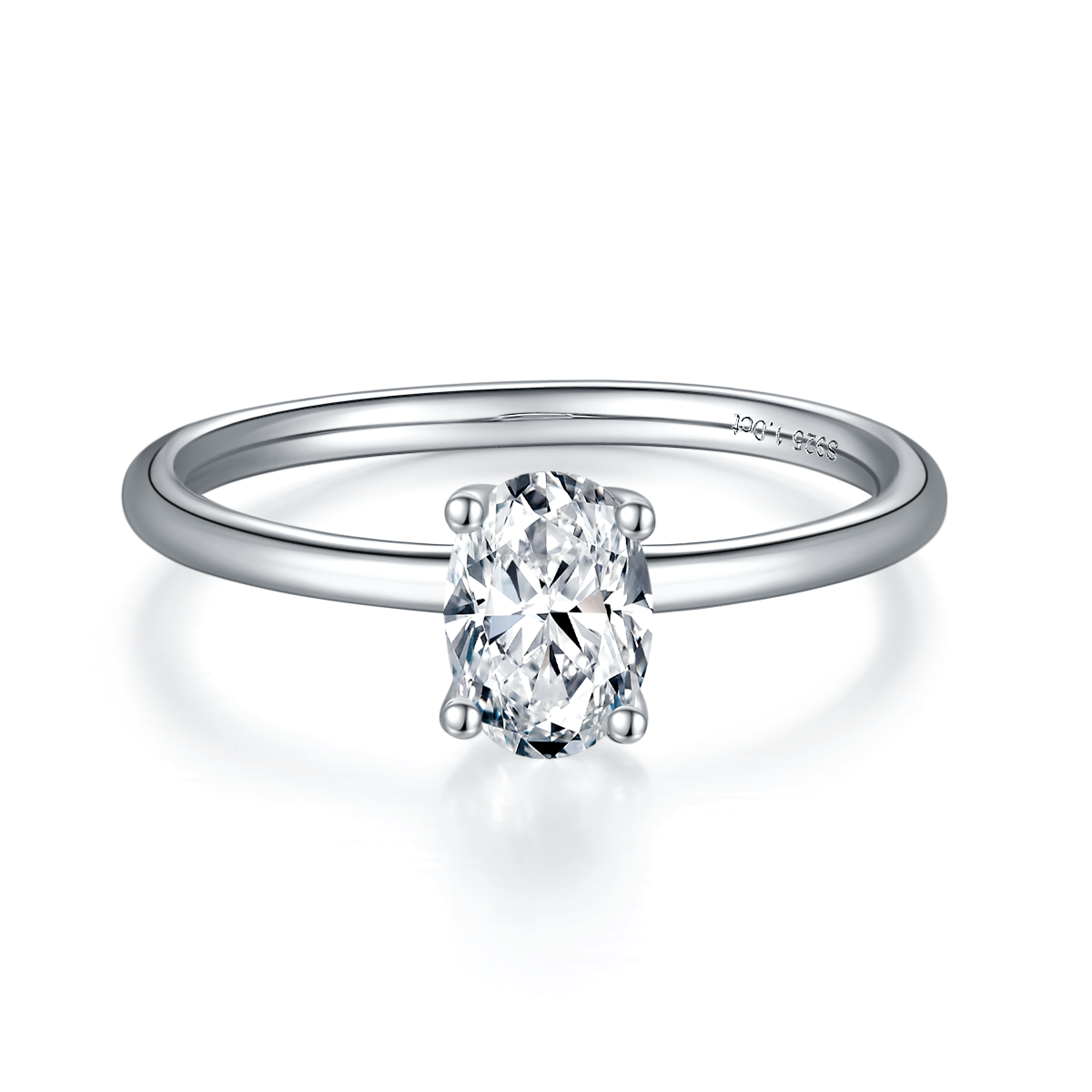 Dewdrop Reflection | Oval Cut