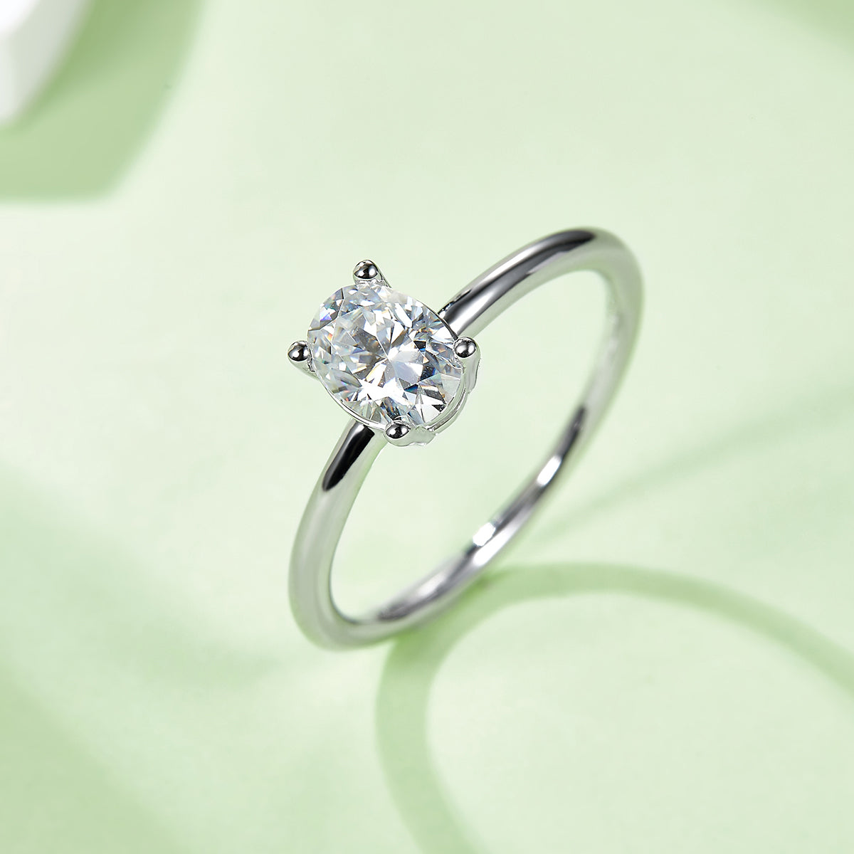 Dewdrop Reflection | Oval Cut