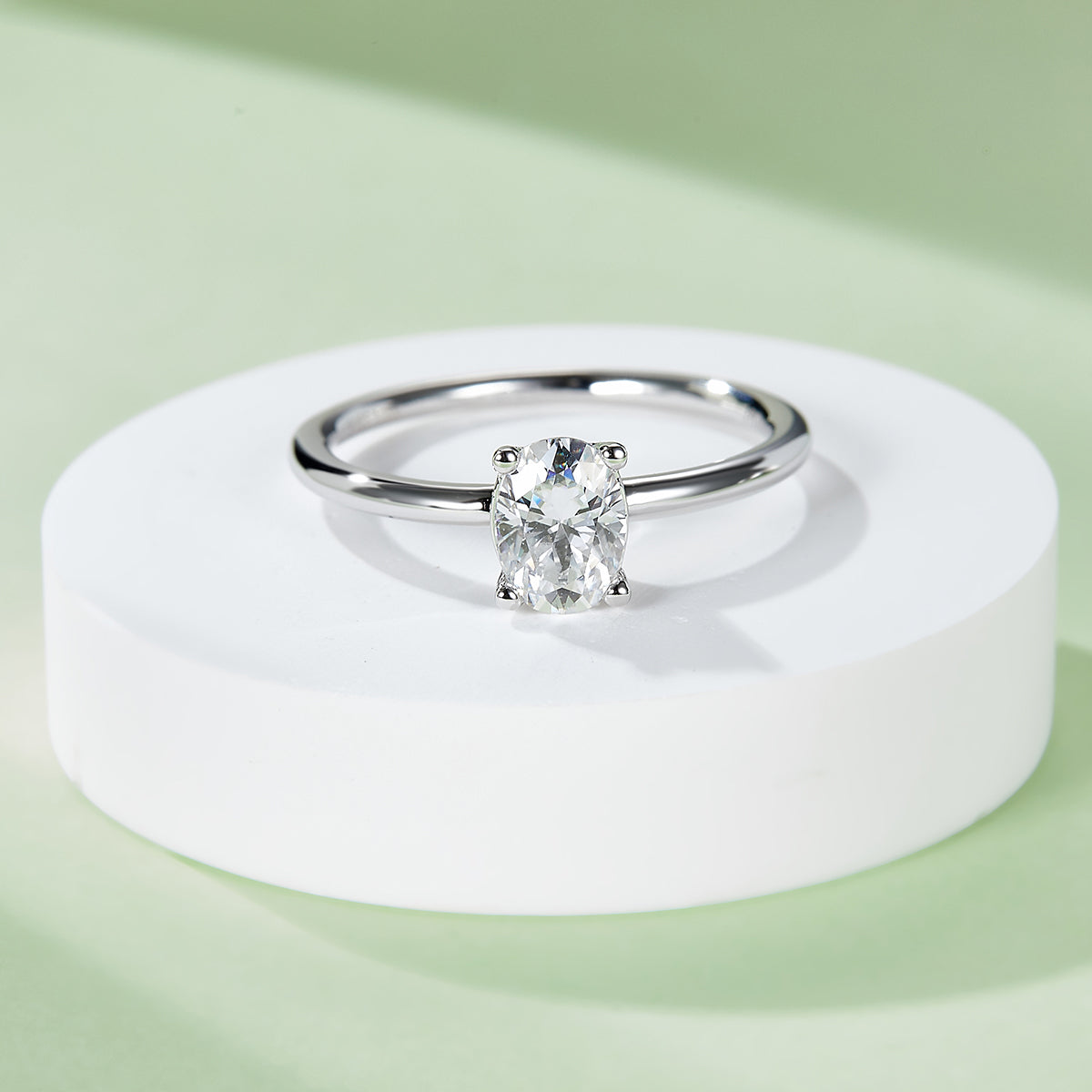 Dewdrop Reflection | Oval Cut