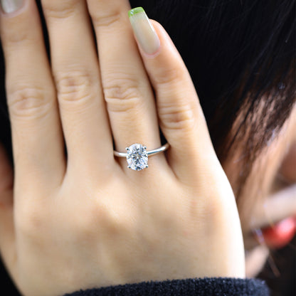 Dewdrop Reflection | Oval Cut