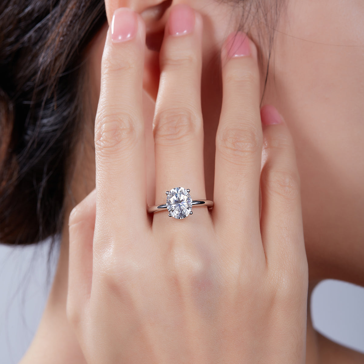 Dewdrop Reflection | Oval Cut