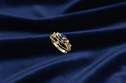 Night in Versailles | Lace Gemstone Ring Setting