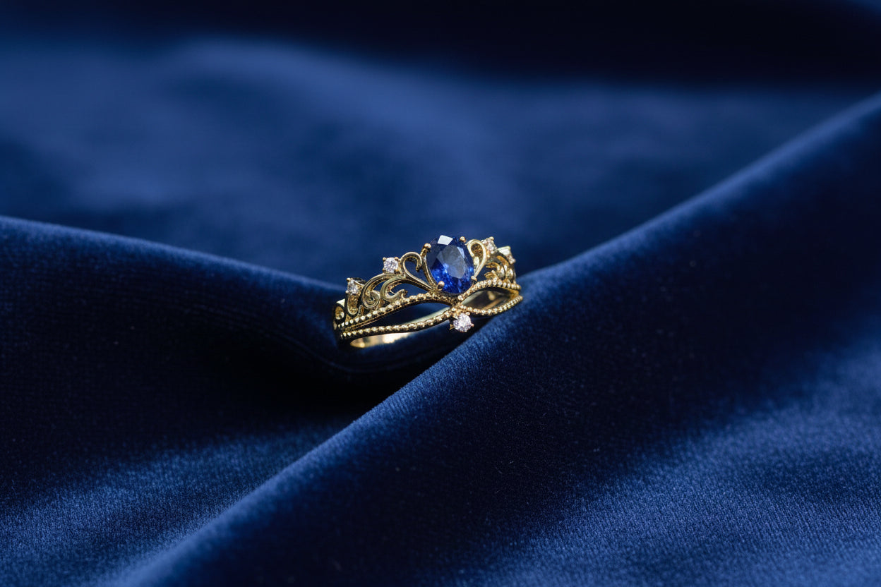Night in Versailles | Lace Gemstone Ring Setting