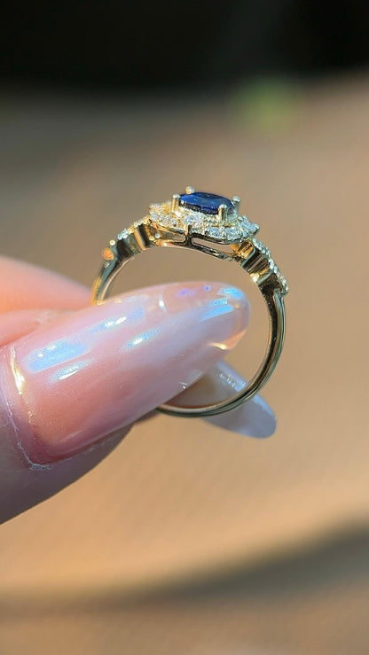 Royal Overture | Semi-mounted Gemstone Ring Setting