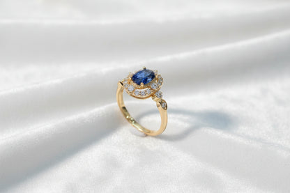 Royal Overture | Semi-mounted Gemstone Ring Setting
