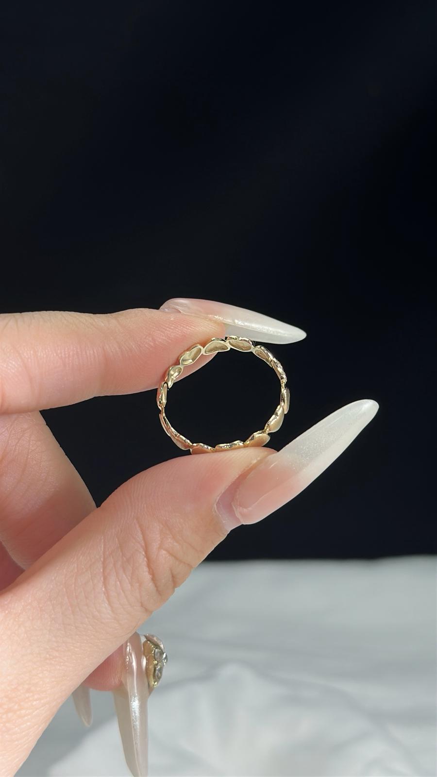 Linked Hearts | 心形排戒 （成品）