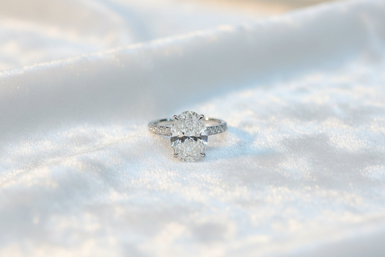 Eternal Grace | Four-Prong Diamond Ring Setting