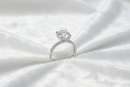 Eternal Grace | Four-Prong Diamond Ring Setting