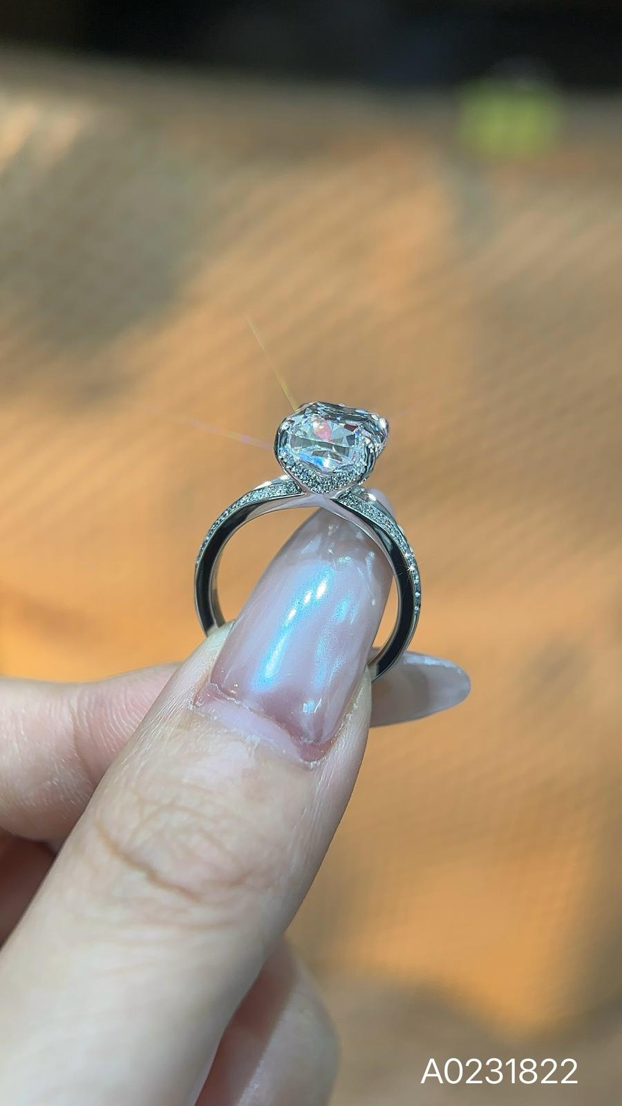 The Split Promise | Split Shank Diamond Ring Setting