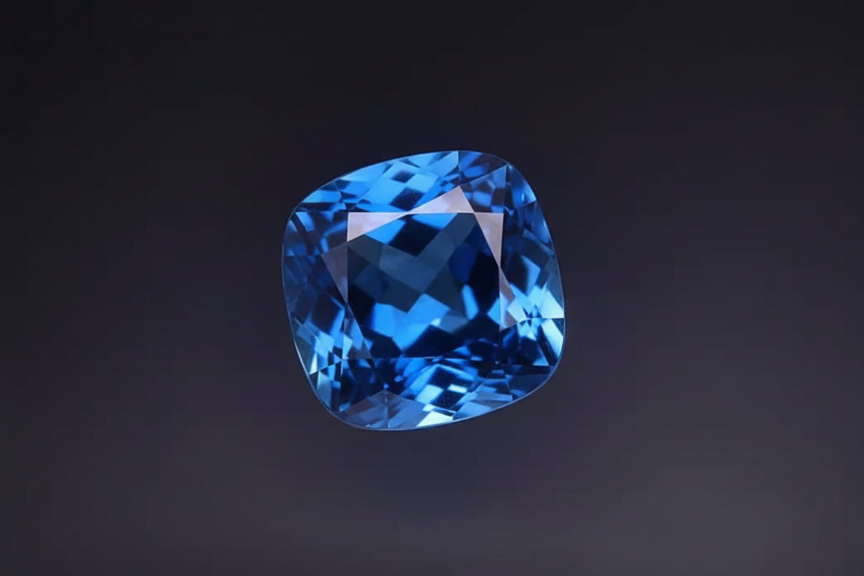 Lab-Created Demon Blue Sapphire (3ct and up)