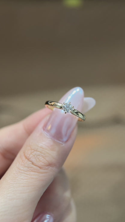 The Eternal Prologue | Six-Prong Solitaire Ring Setting