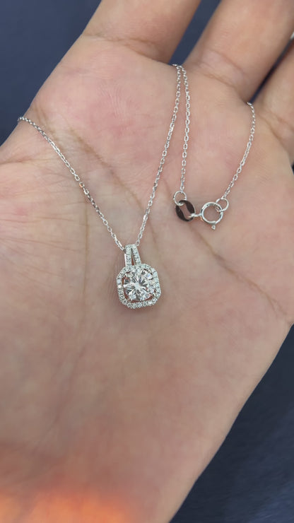Stars holding the moon | White diamond necklace tray
