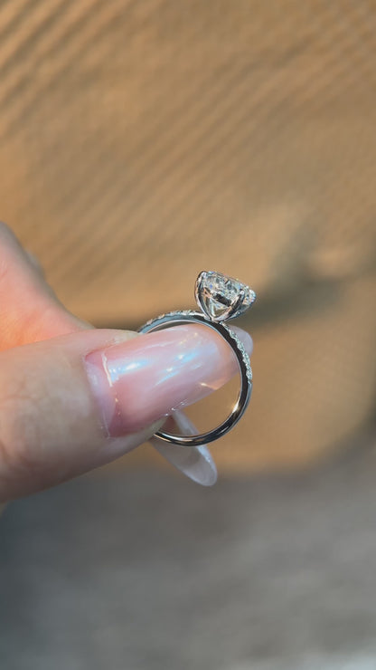 Eternal Grace | Four-Prong Diamond Ring Setting