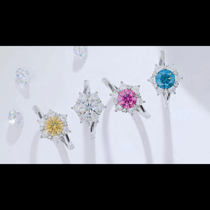 The Eternal Snowflake | Heart-shaped Prongs
