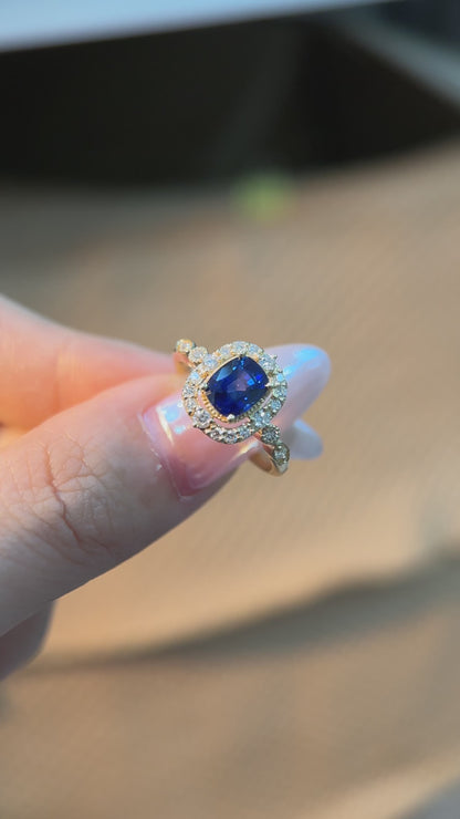 Royal Overture | Semi-mounted Gemstone Ring Setting
