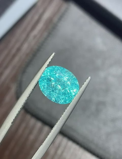 培育帕拉伊巴碧璽（橢圓形1克拉起）